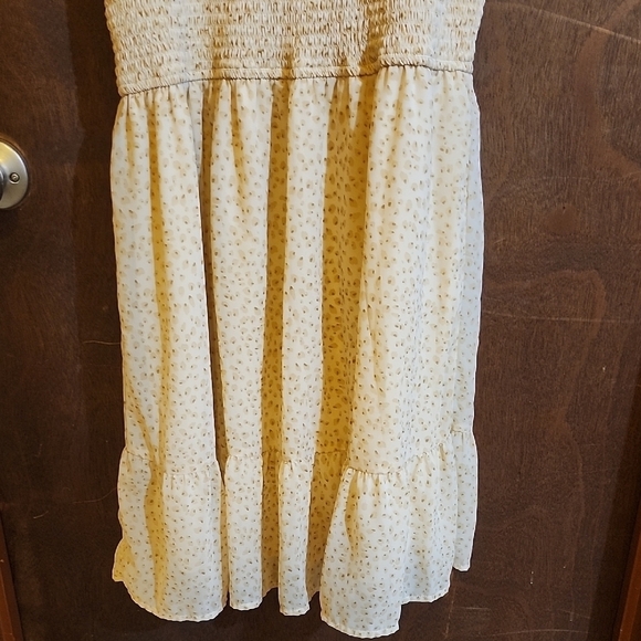 Jessica Simpson Elegant Cream Dress Size XL - Picture 3 of 5